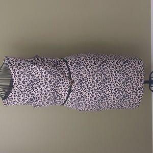 9&CO. dress. It says ize 14 but fits size 12, leopard print